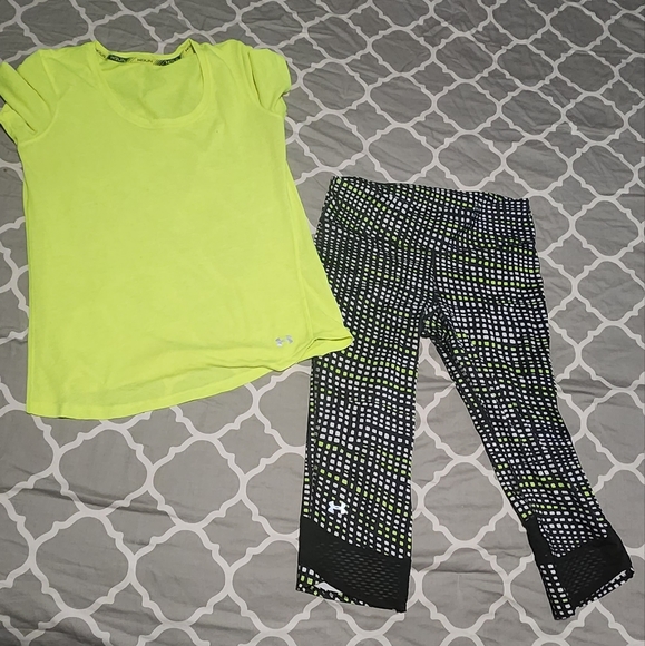 Under Armour Other - Under Armour legging and top. Running outfit